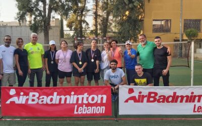 Launch of the Air Badminton Championship at the Lebanese Golf Club