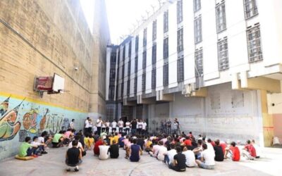 Badminton workshop at Roumieh Prison