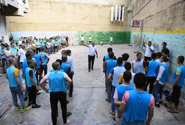 Roumieh Prison Bamdinton Workshop Humanitarian